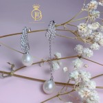 Hoa tai ngọc trai cánh thiên thần HTTT