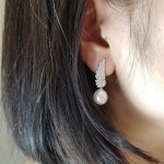 Hoa tai ngọc trai cánh thiên thần HTTT