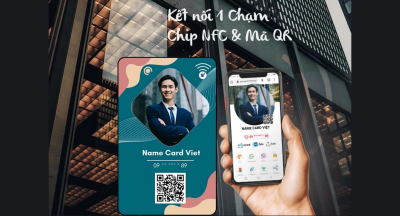 Thẻ Danh Thiếp Thông Minh IZiLEADS: Tính Năng NFC và QR Code Đột Phá.