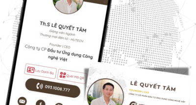 Tại sao khách hàng chọn name card điện tử