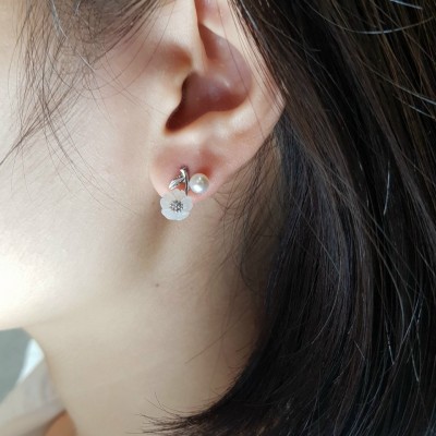 Hoa tai ngọc trai hoa HTH