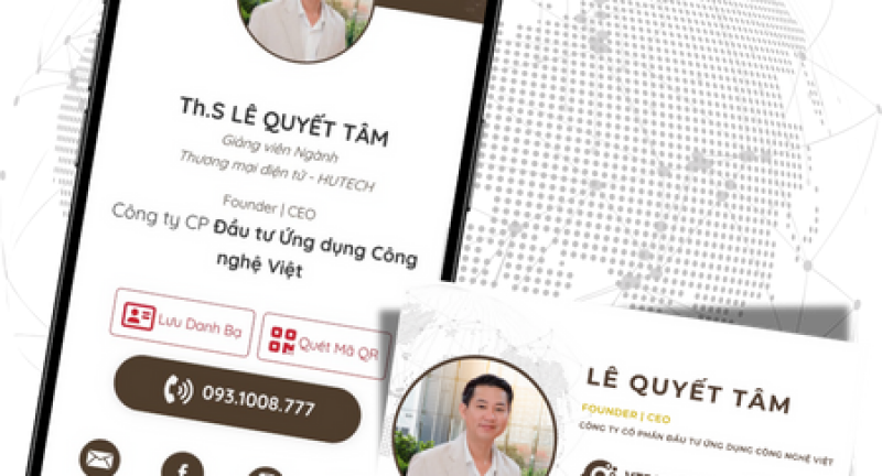 Tại sao khách hàng chọn name card điện tử