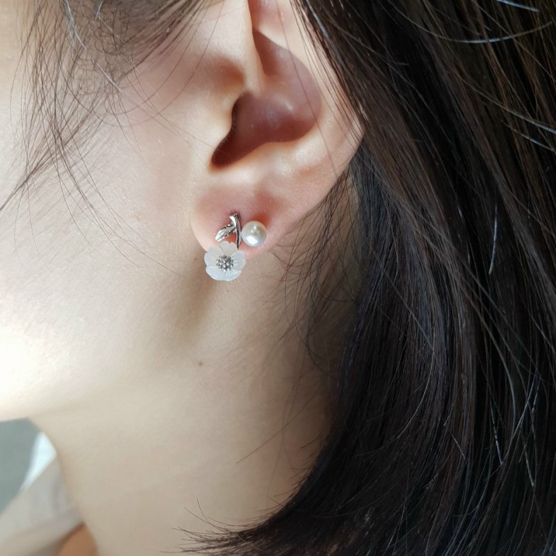 Hoa tai ngọc trai hoa HTH