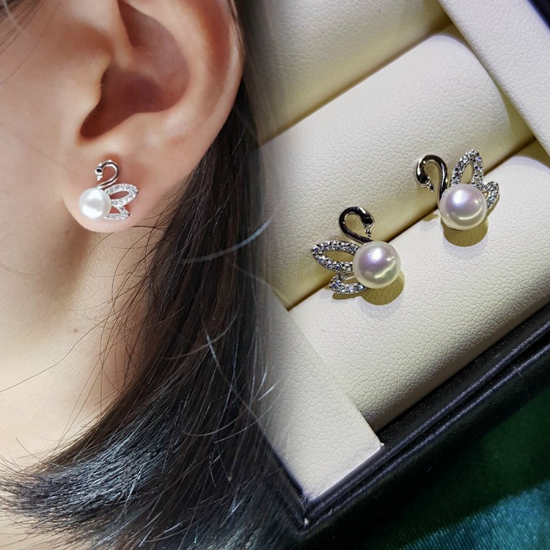 Hoa tai ngọc trai thiên nga HTTN