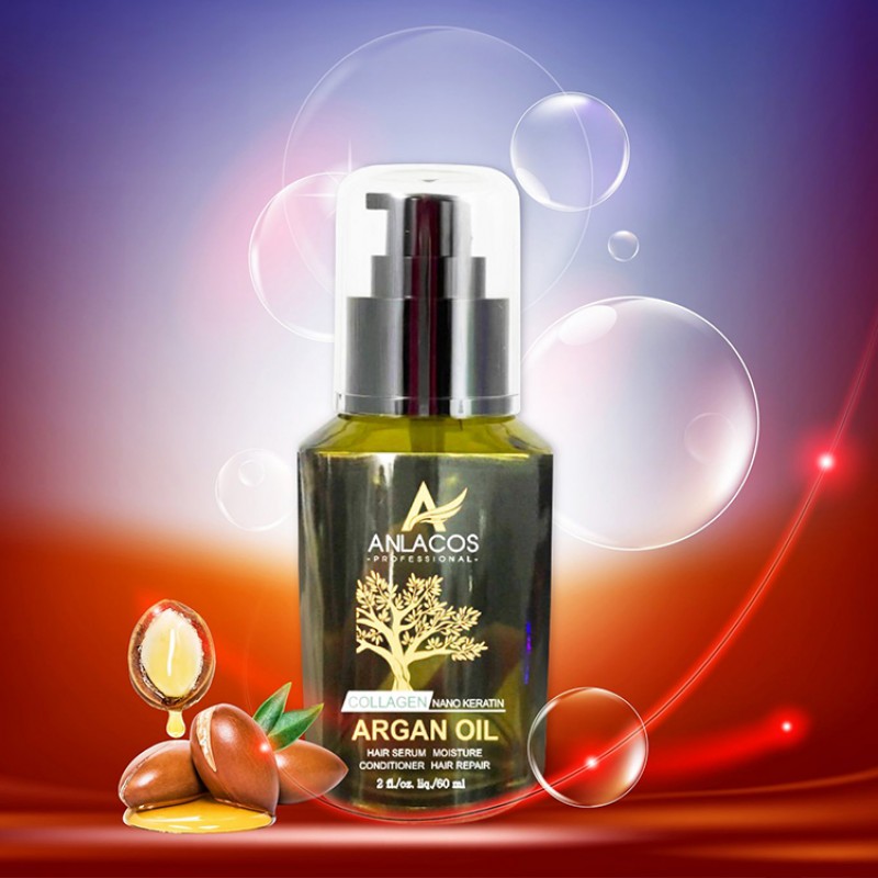 Tinh chất phục hồi tóc hư tổn Serum Argan Oil Anlacos